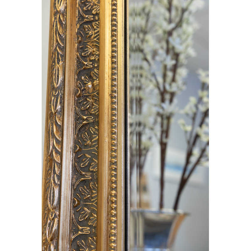 Astoria Grand Markham Rectangle Wood Mirror Wayfair